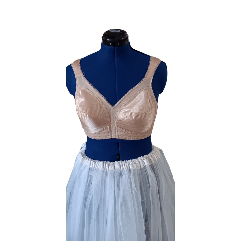 Playtex 18‎ Hour Natural Beige Wire Free Adjustable Strap Comfort Bra size 40C